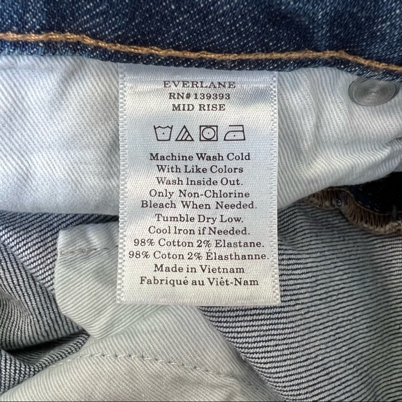 Everlane Mid Rise jeans 30 Regular - Picture 7 of 7